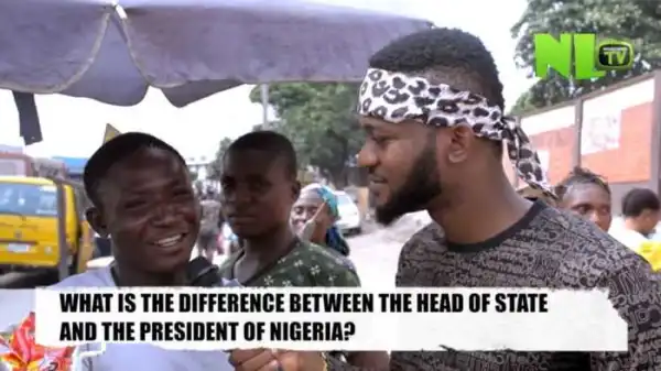 What Is The Difference Between Head Of State And The President Of Nigeria? [Watch Hilarious Response]